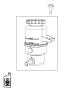 Power Steering Reservoir. Diagram