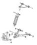 Diagram Suspension, Front. for your 2001 Chrysler 300 M