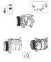 Diagram A/C Compressor. for your Dodge Journey