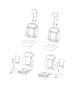 Diagram Front Seat - Bucket - Trim Code [E5]. for your 2003 Chrysler 300 M