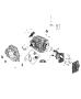 Diagram Transmission Serviceable Parts for your Jeep Wrangler 80th Anniversary