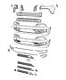 Fascia, Front-Trailhawk. Diagram