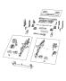 Diagram Floor Pan Front. for your 2000 Chrysler 300 M