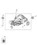 Diagram Axle Assembly and Components. for your 2004 Chrysler 300 M