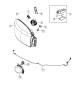 Diagram Lamps, Front. for your 1999 Chrysler 300 M