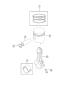 Diagram Pistons, Piston Rings, Connecting Rods And Connecting Rod Bearings 3.0L Diesel [3.0L I4 ECO DIESEL ENGINE]. for your 2000 Chrysler 300 M