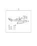 Diagram Receiver Kit, Trailer Tow. for your 2006 Jeep Liberty