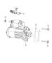 Image of STARTER. Engine. bproauto. [Power Train Parts. image for your 2025 Ram 1500   