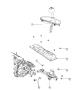 Diagram Gear Shift Boot, Knob and Bezel. for your 2009 Jeep Grand Cherokee OVERLAND 5.7L Hemi V8 4X2