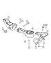 Engine Mounting Rear 2.4L [2.4L I4 DOHC 16V Dual VVT Engine]. Diagram