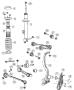 Diagram Suspension, Front, RWD. for your Dodge Challenger