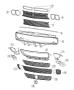 Diagram Grille. for your 1999 Chrysler 300 M