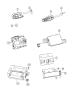 Diagram Receiver Modules, Keys and Key FOBS. for your 2022 RAM 1500 TRX Crew Cab 6.2L SuperCharged V8 AWD