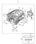 Diagram Cylinder Block And Hardware 3.2L [3.2L V6 24V VVT Engine]. for your Chrysler 300 M