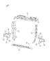 Diagram Radiator Shields, Seals, Baffles. for your 2001 Jeep Cherokee