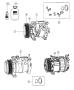 Diagram A/C Compressor. for your Dodge Journey