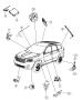 Diagram Sensors, Body. for your 2004 Chrysler 300 M