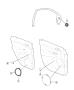 Diagram Speakers Doors. for your 2001 Chrysler 300 M