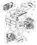 Diagram Soft Top - 2 Door  [ VJO ] for your 2015 Jeep Wrangler RUBICON 3.6L V6 A/T 4X4