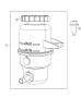 Power Steering Reservoir. Diagram