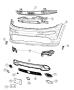 Fascia, Front - SRT. Diagram