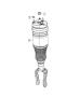 Diagram Shock Assembly Air Suspension. for your 2003 Chrysler 300 M