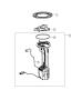 Diagram Fuel Pump Module. for your 2021 RAM 1500 Laramie Longhorn Crew Cab 3.0L Turbo V6 Diesel