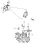 Diagram Engine Mounting Left Side AWD/4WD 2.4L [2.4L I4 DOHC 16V Dual VVT Engine]. for your 2000 Chrysler 300 M