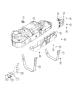 Diagram Fuel Tank. for your 2020 RAM 1500 Big Horn Extended Cab 5.7L Hemi V8