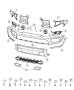 Diagram Fascia, Front, [Black Powder Coated Front Bumper]. for your 2000 Chrysler 300 M