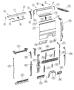 Panels Body Side 159 Wheel Base with Left Sliding Door. Diagram