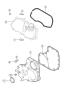 Diagram Timing Case Covers 3.0L Diesel [3.0L I4 ECO DIESEL ENGINE]. for your 2004 Chrysler 300 M