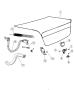 Diagram Deck Lid and Related Parts - Dodge Charger for your 2007 Dodge Caliber