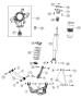 Diagram Suspension, Rear. for your 1999 Chrysler 300 M