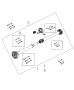 Diagram Shaft, Drive for your 2016 Dodge Charger POLICE 5.7L Hemi V8