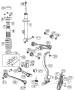 Diagram Suspension, Front RWD. for your 1999 Jeep Wrangler