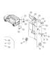 Diagram Rear Door Latch And Handle. for your 2001 Chrysler 300 M