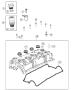 Cylinder Head Cover 1.4L Turbocharged [1.4L I4 MultiAir Turbo Engine]. Diagram