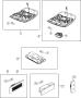 Diagram Lamps, Interior. for your 2001 Chrysler 300 M