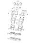 Rear Seat - Split - Trim Code [Diesel Gray/Citrus]. Diagram