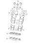 Rear Seat - Split - Trim Code [Med Slate Gray]. Diagram