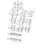 Rear Seat - Split - Trim Code [-TL]. Diagram