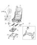 Adjusters, Recliners And Shields, Passenger Swivel Seat. Diagram