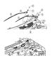 Diagram Front Wiper System for your 2001 Chrysler 300 M