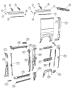 Diagram Panel Body Side 118 Wheel base with Left Sliding Door. for your Chrysler 300 M