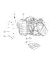 Diagram Oil Fill Tube And Related Parts. for your 2016 Chrysler Town & Country