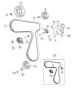 Image of BRACKET. Engine Mount. Right Side. [140HP DIESEL POWER. image for your 2003 Chrysler 300  M 