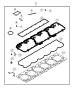 Image of GASKET. EXHAUST MANIFOLD. [6-SPEED MANUAL G56. image for your 1999 Chrysler 300  M 