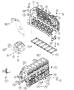 Diagram Engine Cylinder Block And Hardware 6.7L Diesel [6.7L I6 Cummins Turbo Diesel Engine]. for your 2016 RAM 2500 LARAMIE MEGA CAB