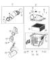 Diagram Air Cleaner, 6.7L [ETK] for your 2016 RAM 2500